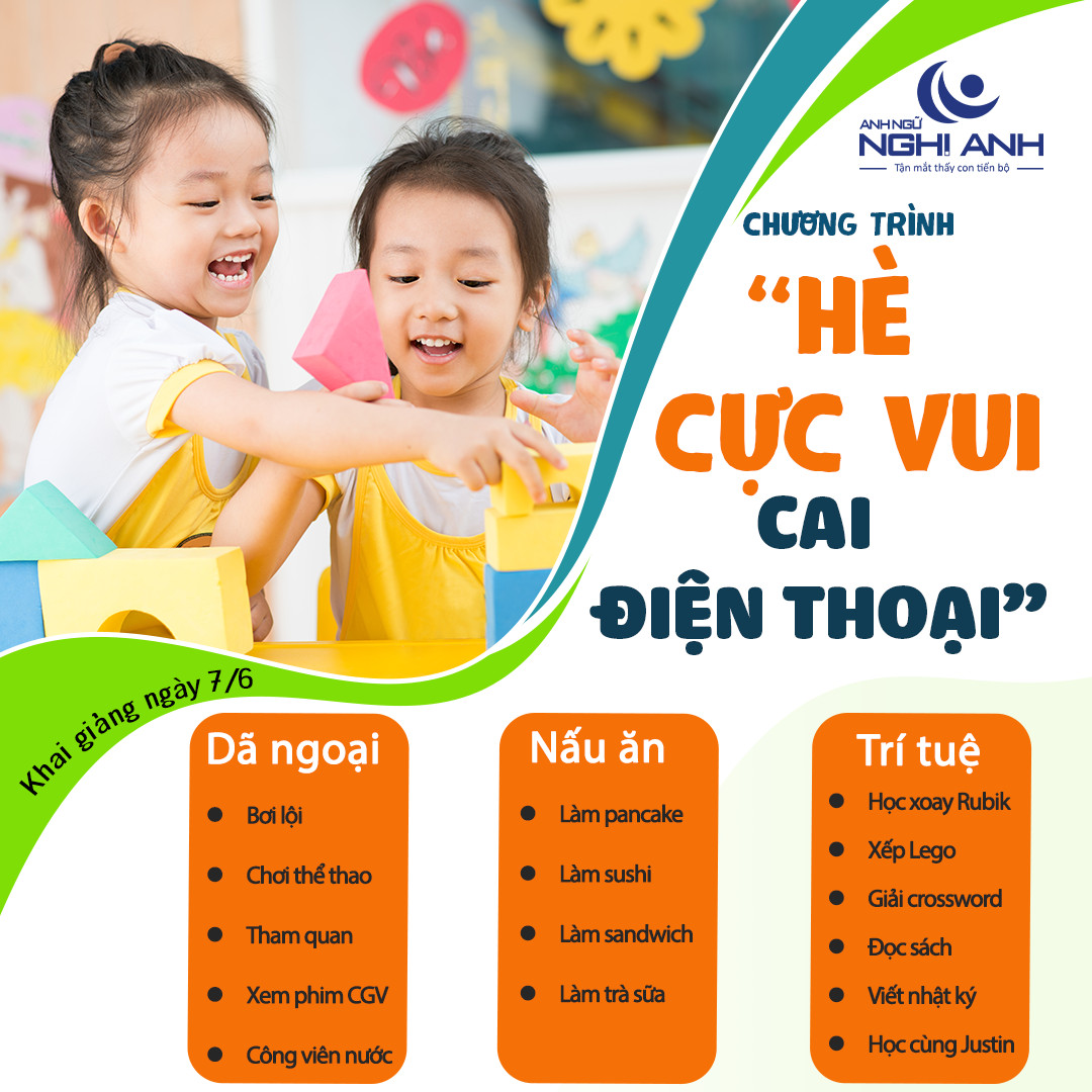 CHƯƠNG TRÌNH HÈ 2021: "HÈ CỰC VUI - CAI ĐIỆN THOẠI"