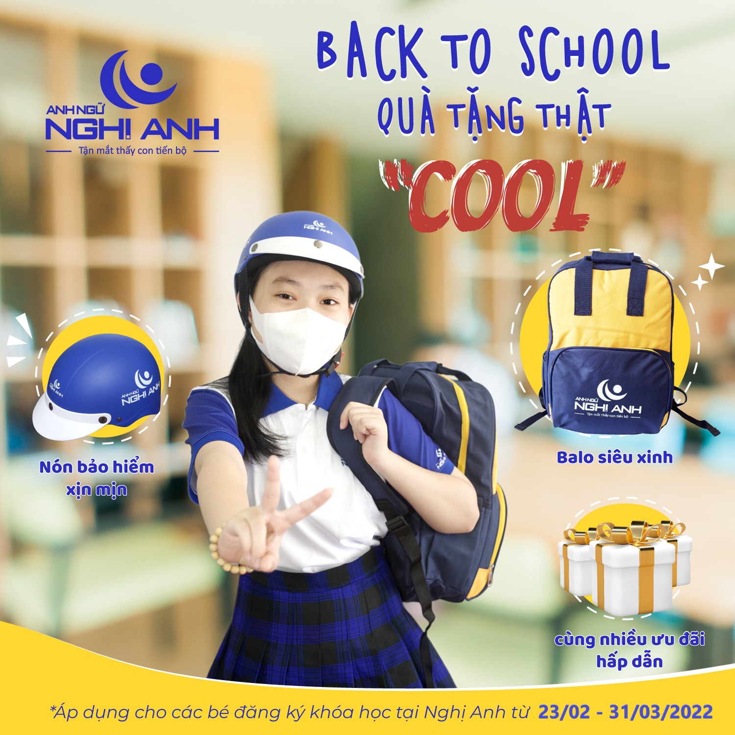 BACK TO SCHOOL - QUÀ TẶNG THẬT COOL