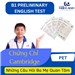 CHỨNG CHỈ CAMBRIDGE - PET - NHỮNG CÂU HỎI BA MẸ QUAN TÂM