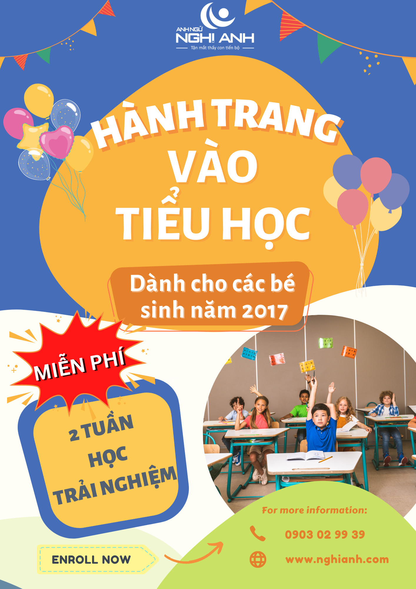 KHƠI DẬY NIỀM ĐAM MÊ TIẾNG ANH - RÈN LUYỆN SỰ TỰ TIN CHO CON SAU 2 TUẦN HỌC TRẢI NGHIỆM