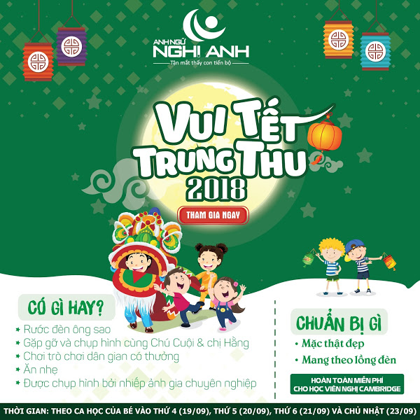 VUI TẾT TRUNG THU 2018